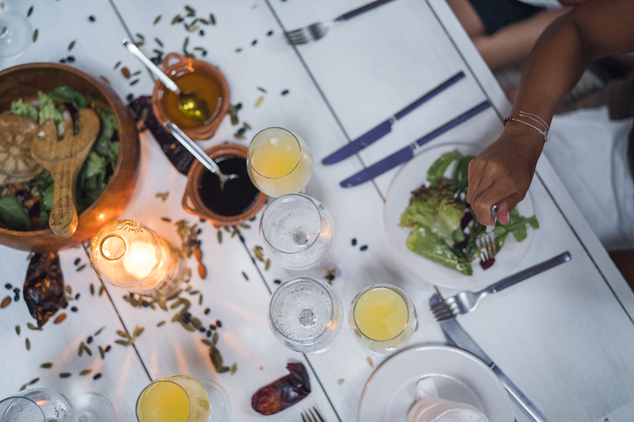 Farm-to-table dinner