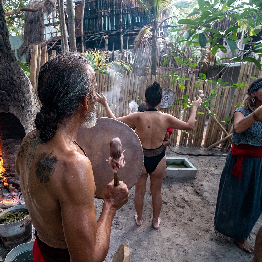 Temazcal steam lodge